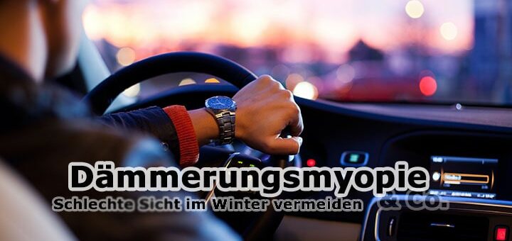 Schlechter Sicht im Winter vorbeugen